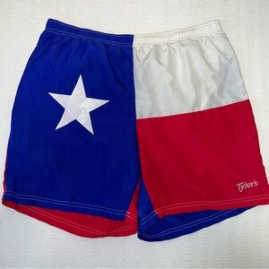 Tyler's Lonestar Red, White, Blue Texas Shorts